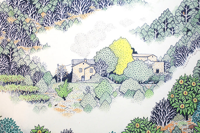 Sous le pinceau délicat de Sandrine Thommen