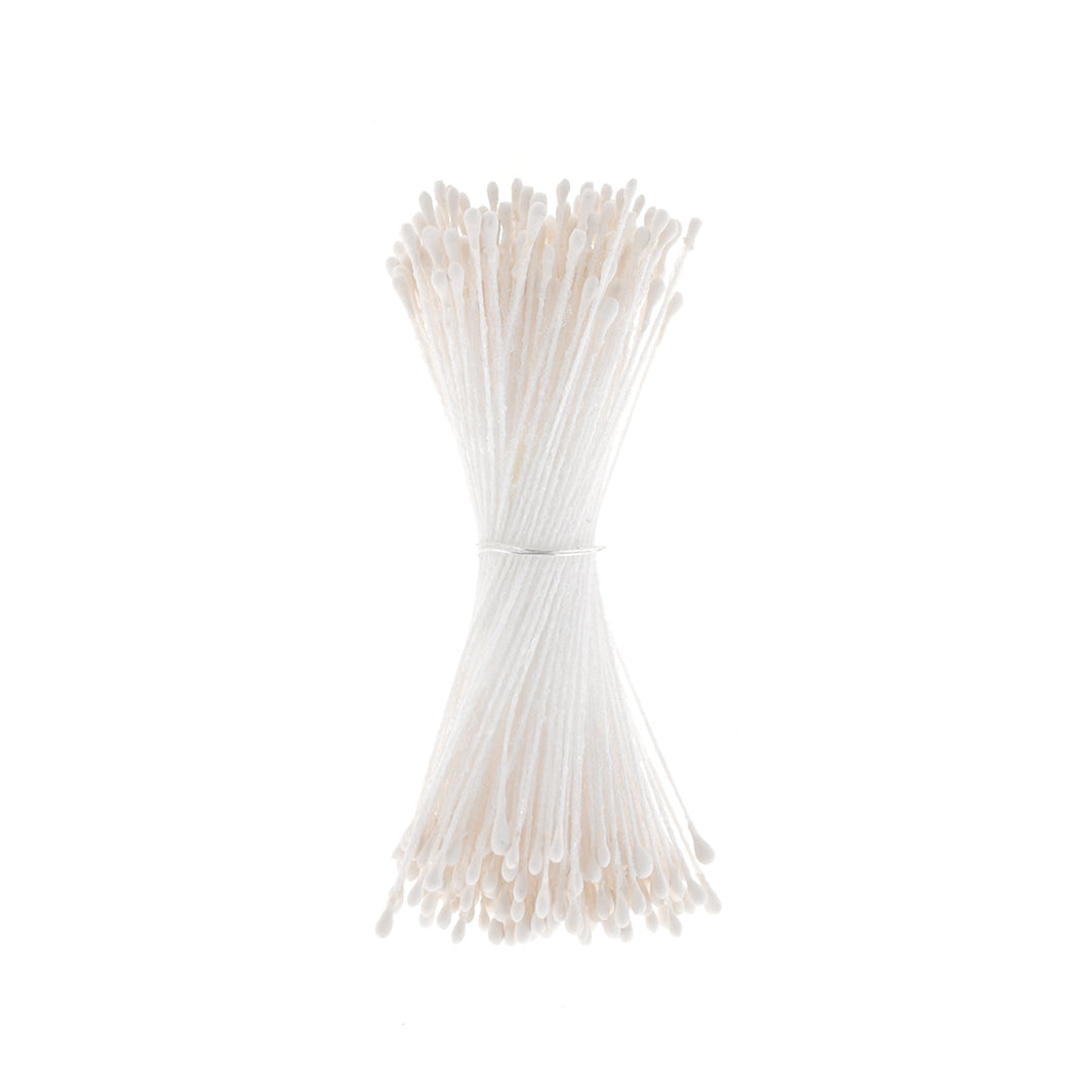 photo packshot du fagot de pistils de fleurs blanc 1053