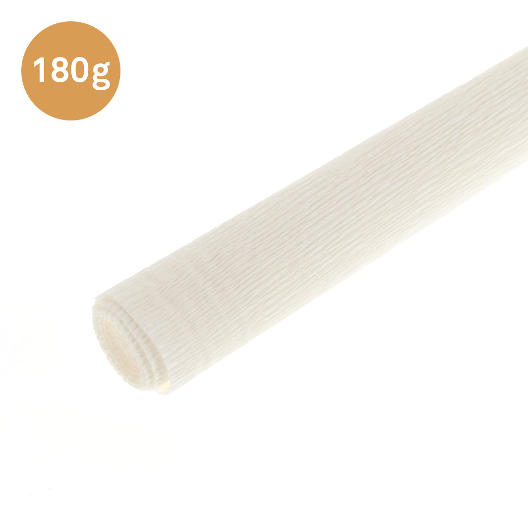 Papier Crépon - Blanc Crème - 50 x 60cm - 180g - 603 – Adeline Klam
