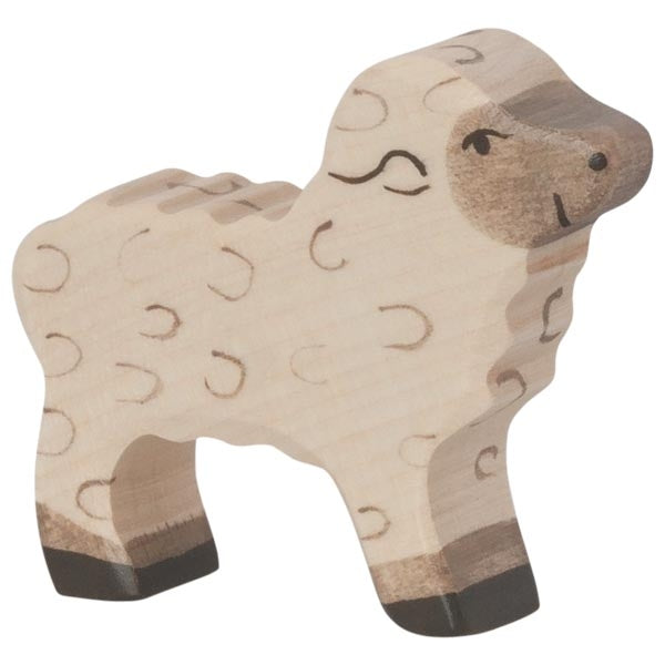 Agneau en bois - Holztiger
