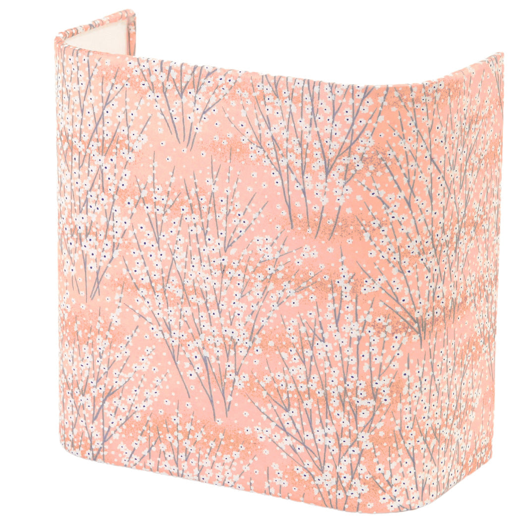 Applique murale japonaise - Champs de Fleurs - Saumon Clair - M811