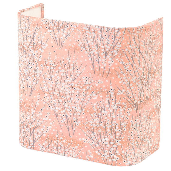 Applique murale japonaise - Champs de Fleurs - Saumon Clair - M811