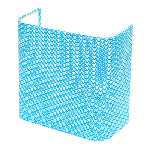 Papier Japonais - Vagues - Turquoise - M486-Papier japonais-AdelineKlam