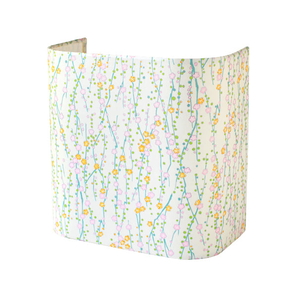 Applique murale japonaise - Branches en fleurs multicolores - M639