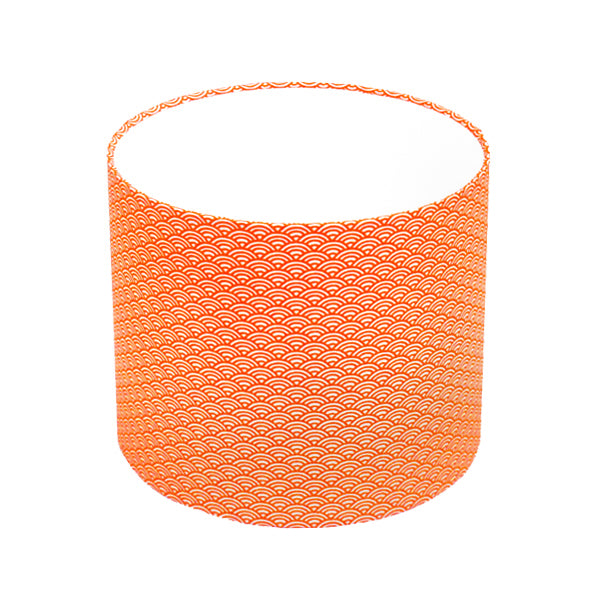 Papier Japonais - Vagues - Orange - M476-Papier japonais-AdelineKlam