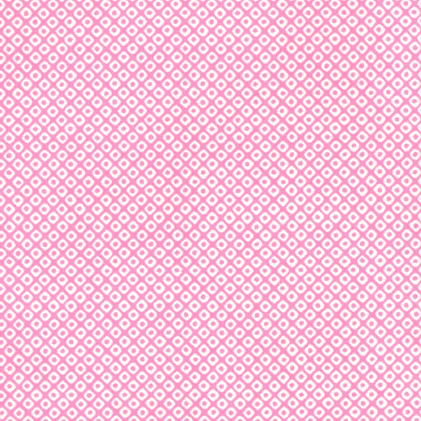 Papier Japonais - Petits jacquards blancs sur fond rose - M350-Papier japonais-AdelineKlam