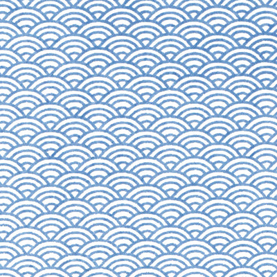 Papier Japonais - Vagues - Bleu gris - M477-Papier japonais-AdelineKlam