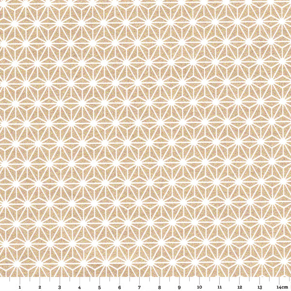 Papier Japonais - Etoiles inversées - Or - M628-Papier japonais-AdelineKlam
