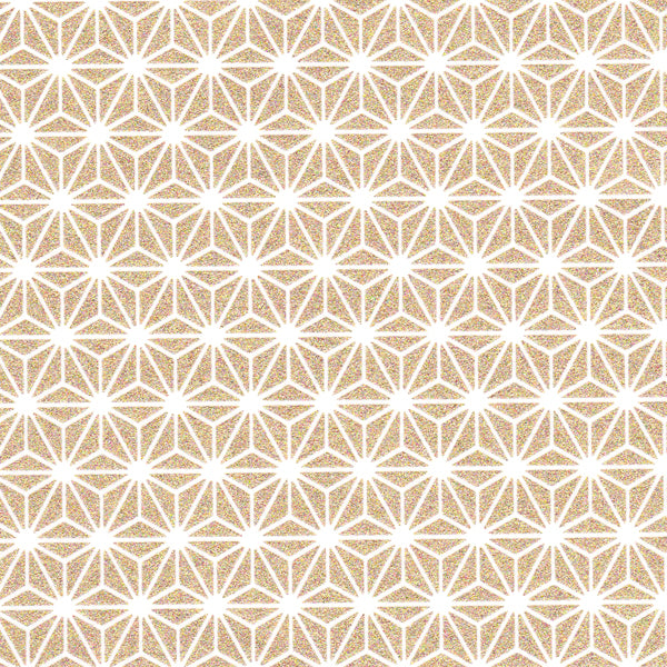 Papier Japonais - Etoiles inversées - Or - M628-Papier japonais-AdelineKlam