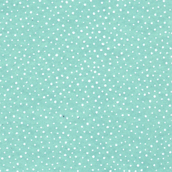 Papier Japonais - Neige - Vert d'eau - M671-Papier japonais-AdelineKlam