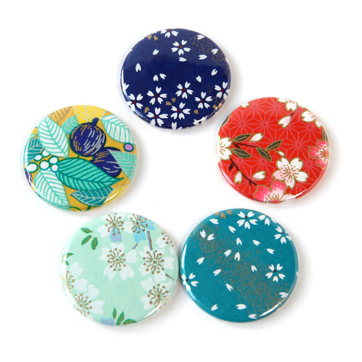 Papier Japonais - Fleurs au Vent - Bleu Canard Clair - M668