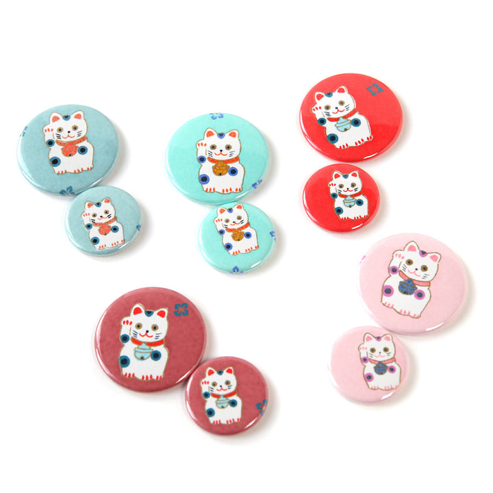 Aimant en Papier Japonais - Chat Maneki Neko - Modèles au Choix