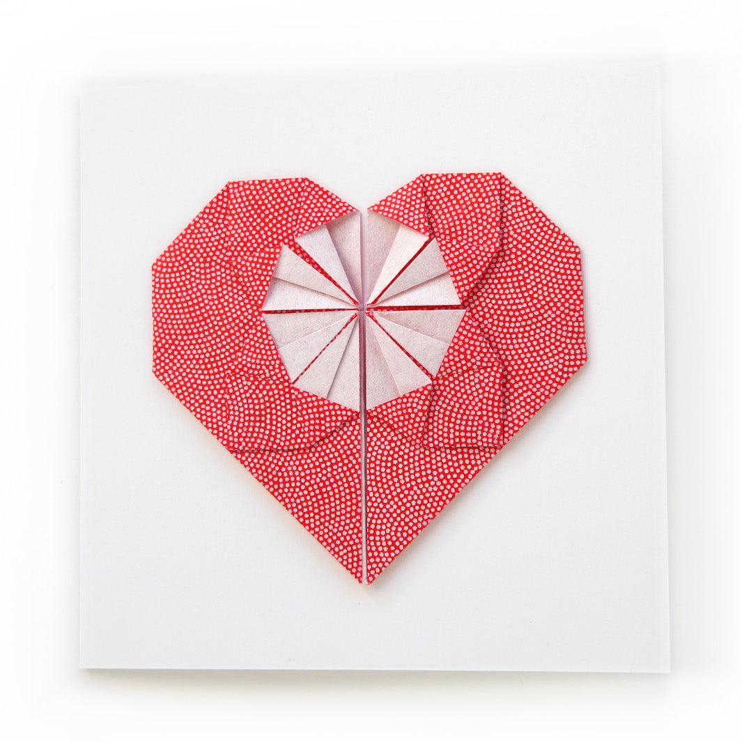 origami enveloppe coeur