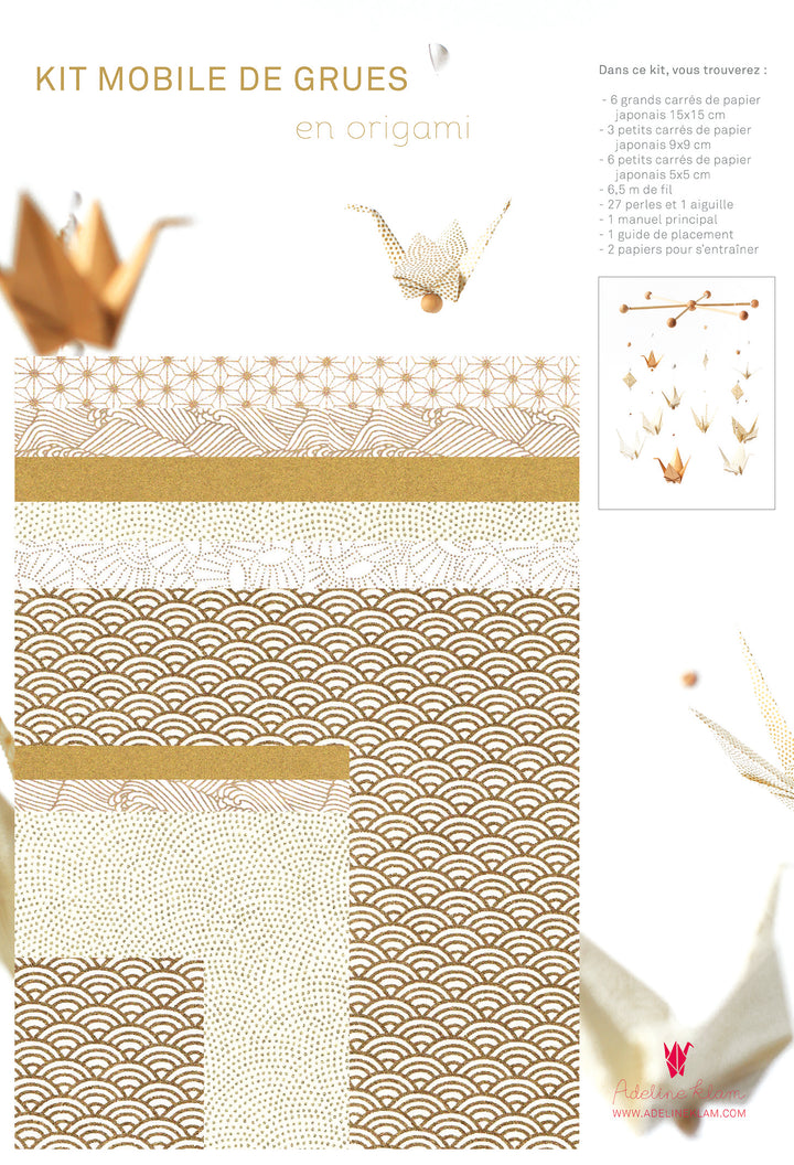 Kit Mobile de Grues - Or