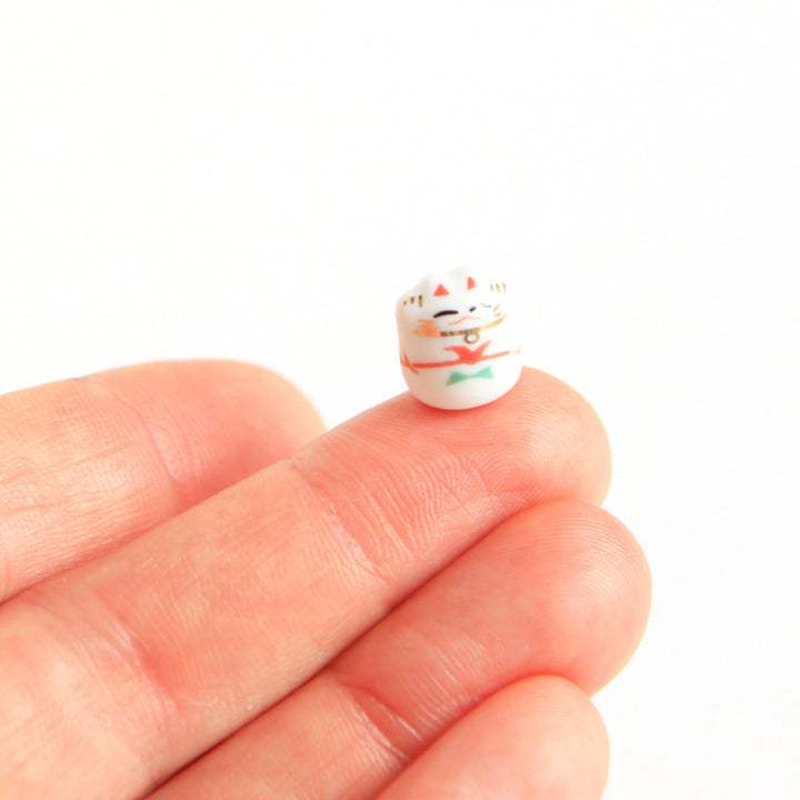 Mini Grigri Chat - Bonnes Relations - Blanc