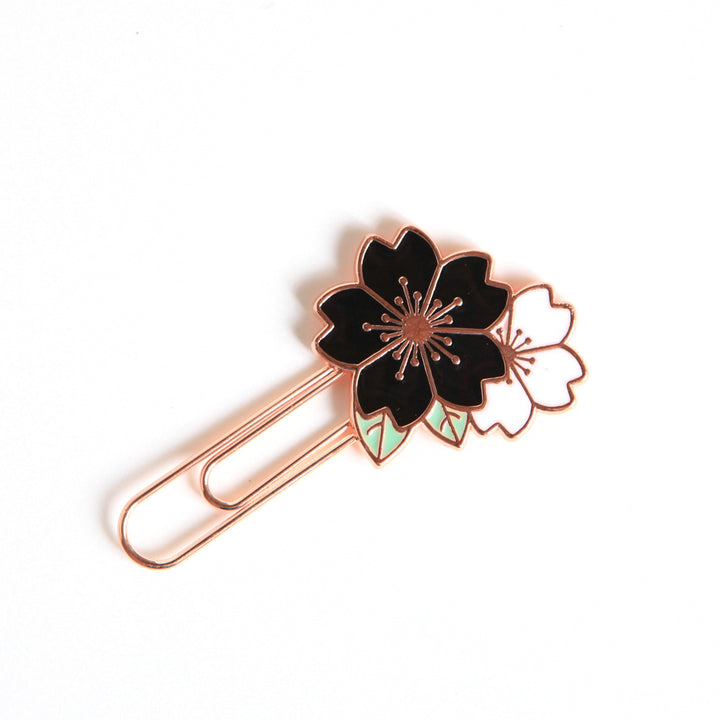 Trombone - Fleurs de cerisier - Noir et Blanc