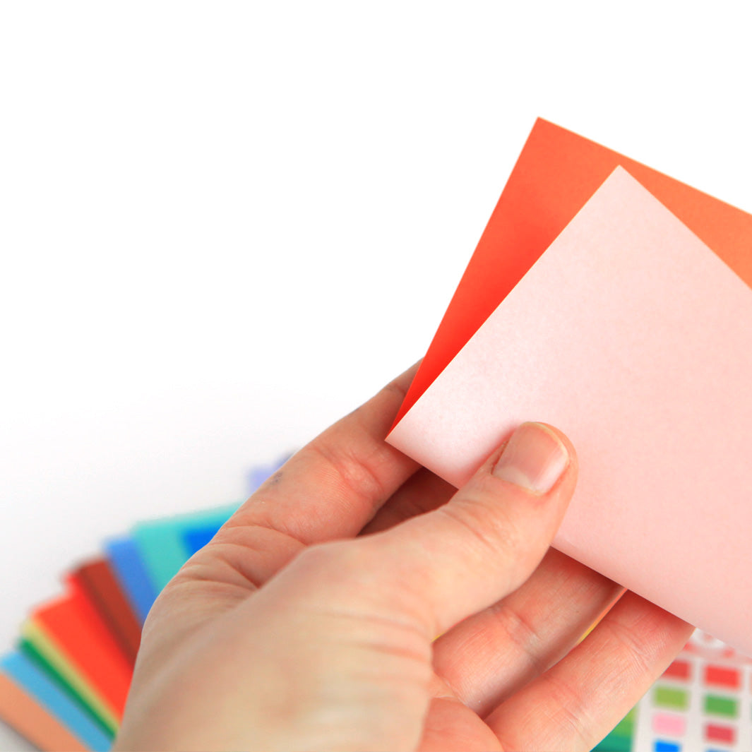 240 Papiers Origami Multicolores - 7,5 x 7,5 cm - 50 couleurs
