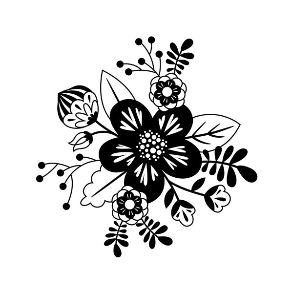 Tampon Composition florale