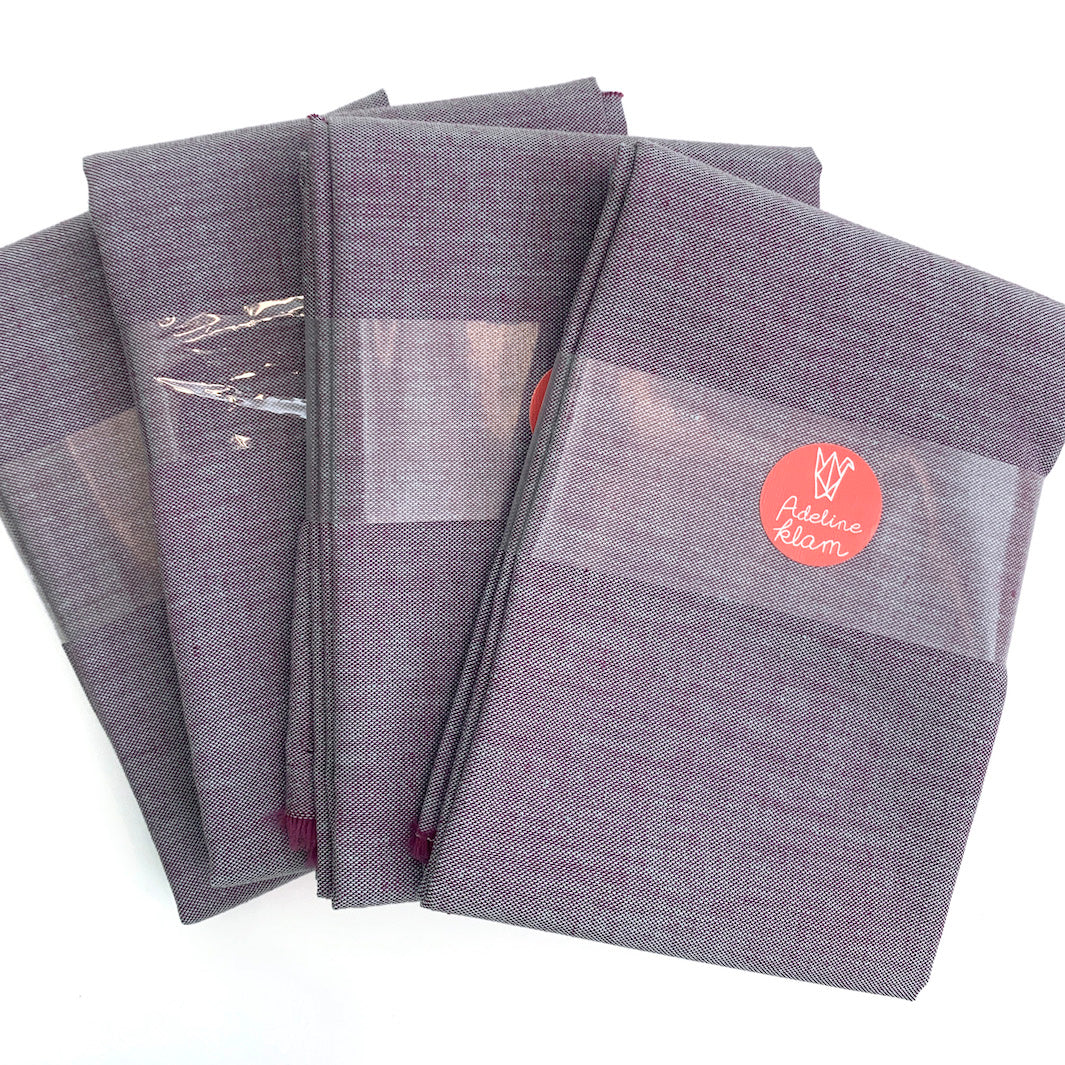 Coupon de Tissu - Uni, Mauve - 50 x 70cm