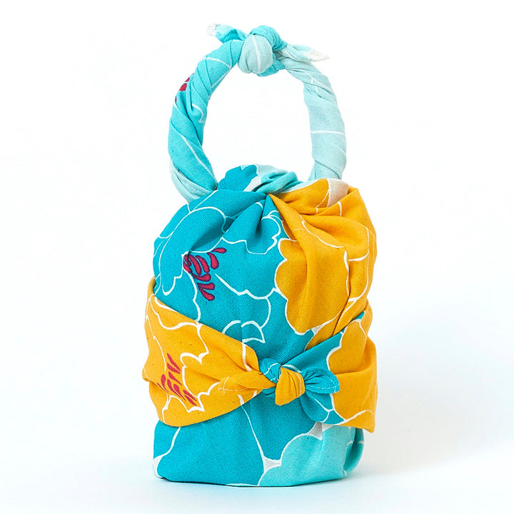 Furoshiki - Pivoines Bleues - Adeline Klam - 50x50cm