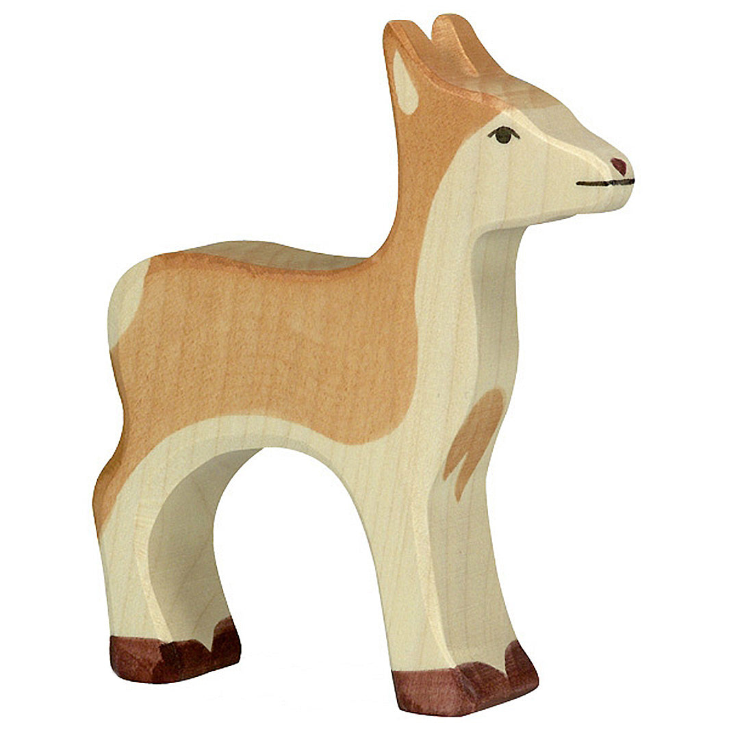 Biche en bois - Holztiger