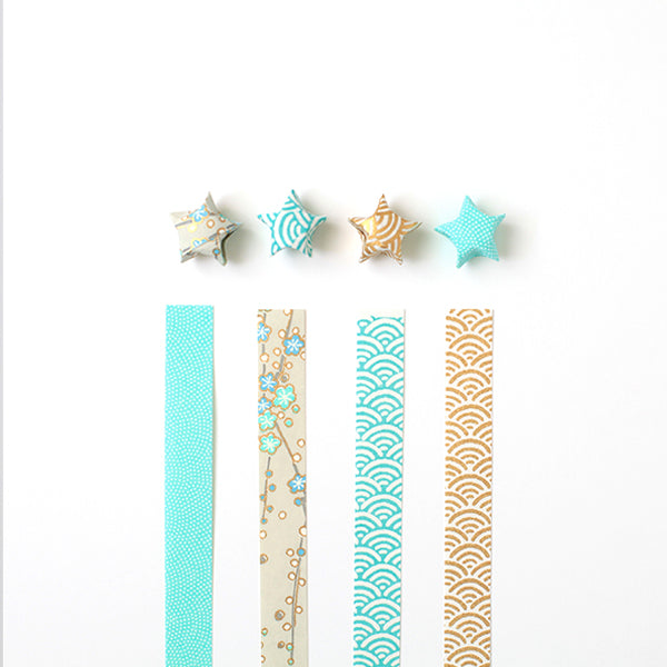 Origami Stars Kit - Mist