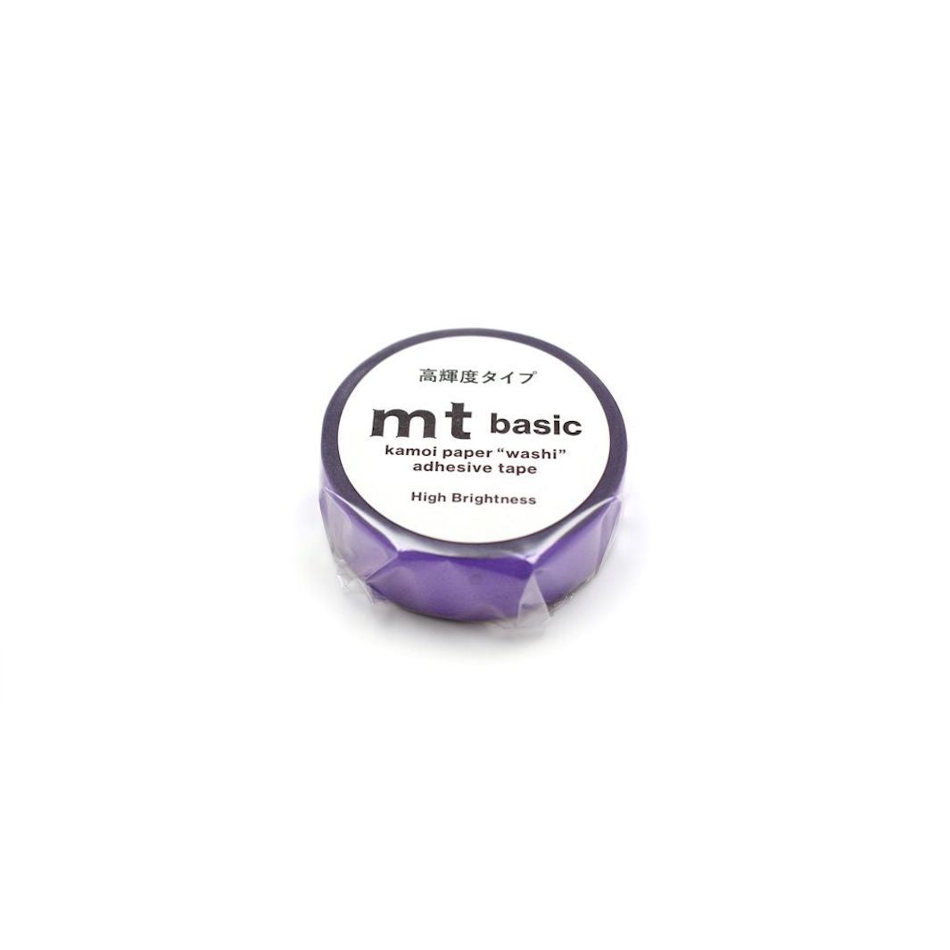photo du packaging d'un masking tape uni métallisé de couleur violette