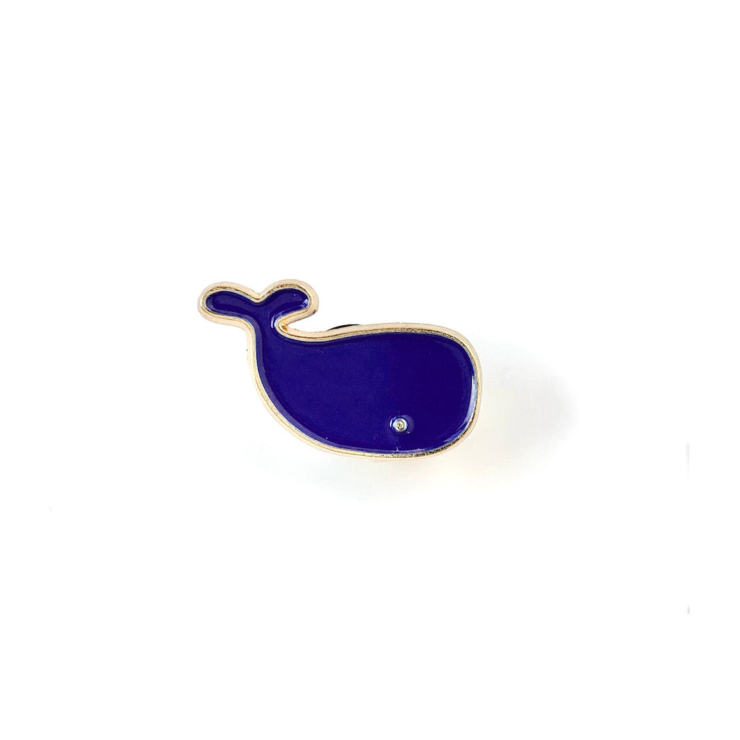 Pin's - Baleine - Bleu Nuit