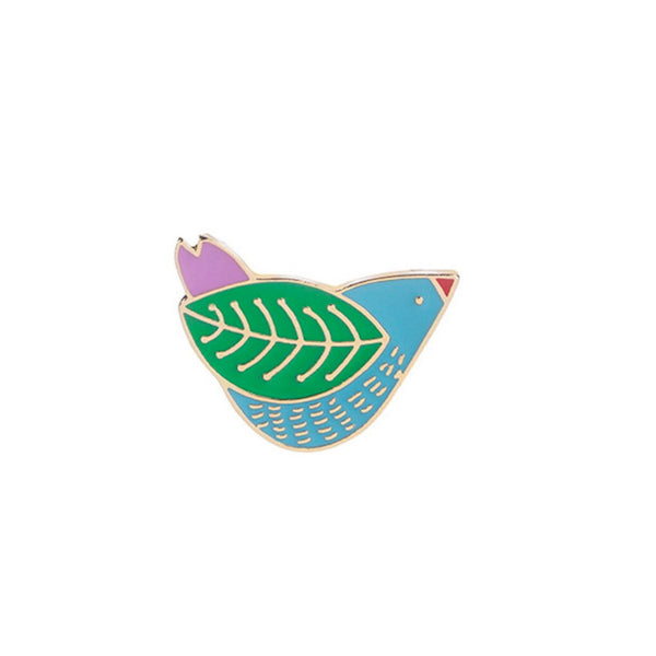 Pin's Oiseau Multicolore