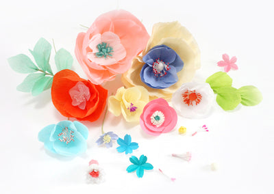 L' atelier "fleurs en papier" pour la fête des mères