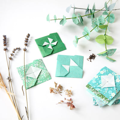 TUTO Le porte-couverts en origami – Adeline Klam