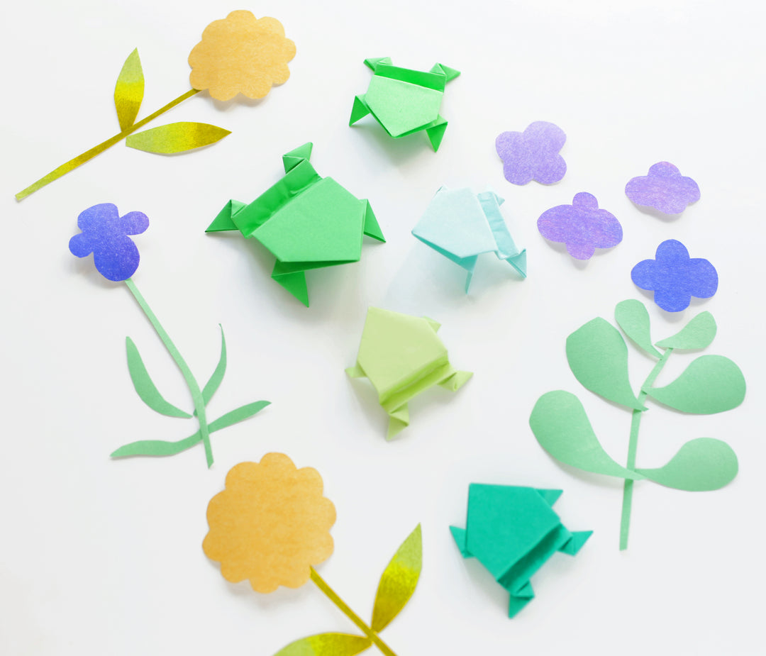 TUTO ORIGAMI La Grenouille Sauteuse