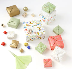 TUTO Square Origami Boxes for Advent Calendar