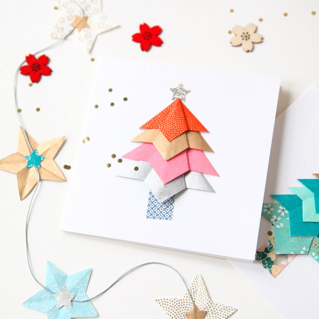 TUTO Le Sapin Plat en Origami