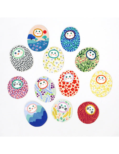 Lot de Stickers - Grigris Magiques - Dodo Toucan