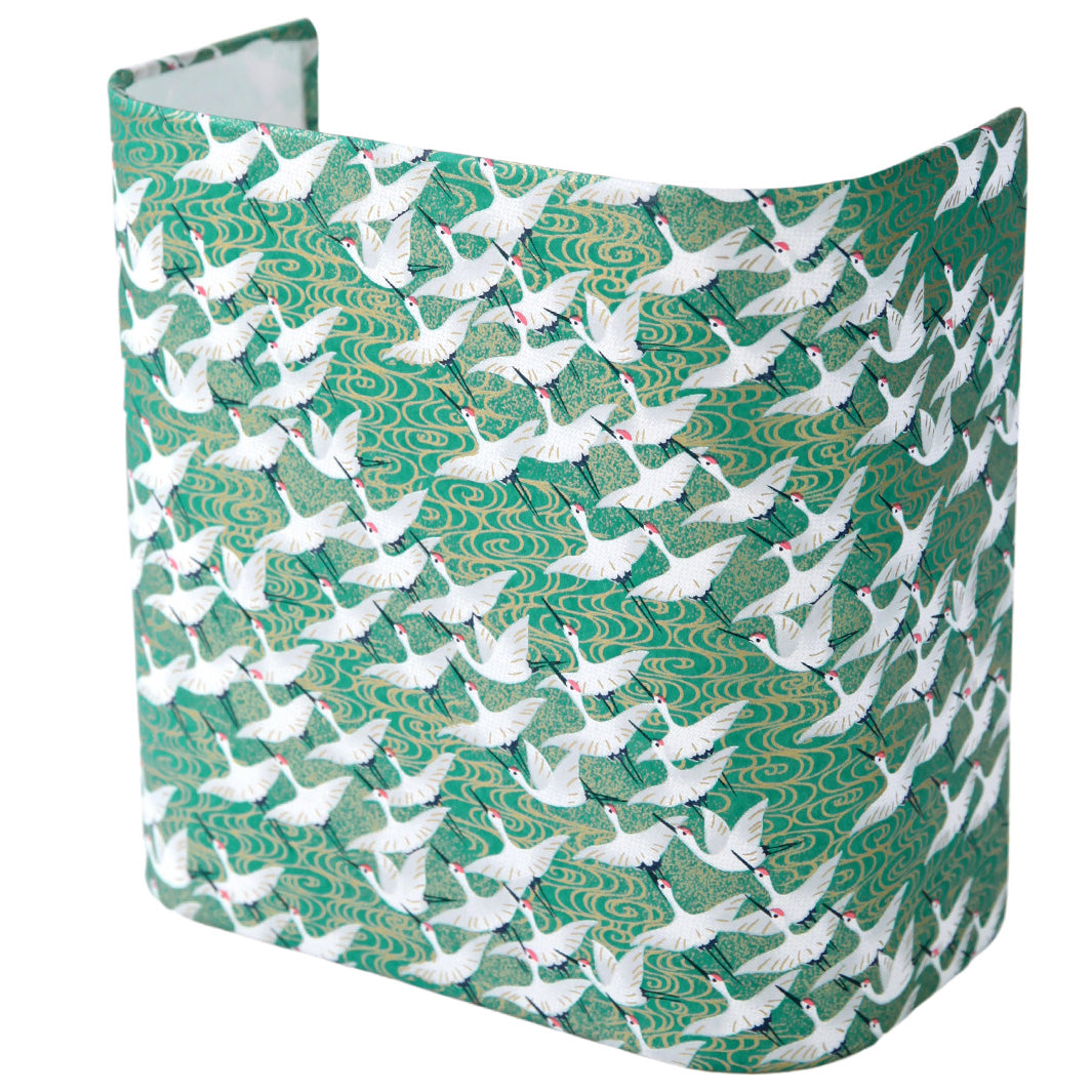 Papier Japonais - Envolée de Grues - Vert - M931