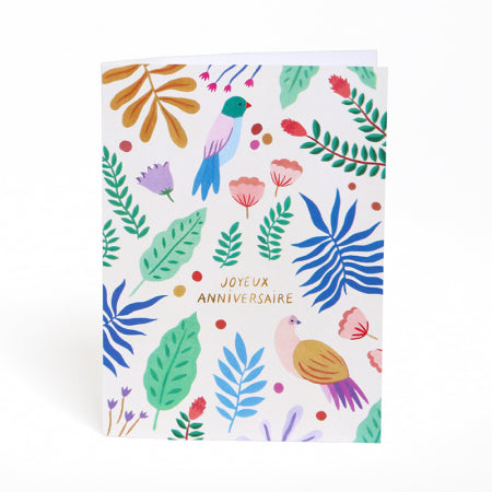 Mini Card - River of Flowers - Dodo Toucan 