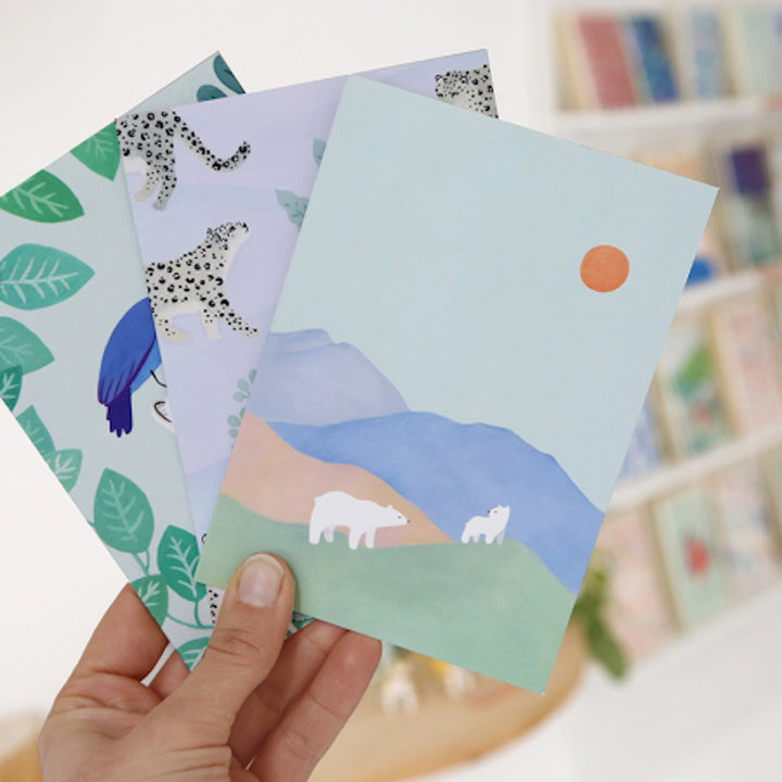Mini Card - River of Flowers - Dodo Toucan 