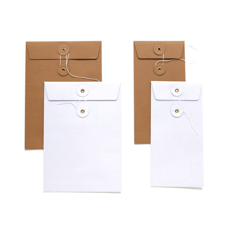 Japanese Envelope - Washer and String Closure - Choice of Models