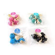 Lot de Fil et Perles - Poupées Kokeshi - Noir