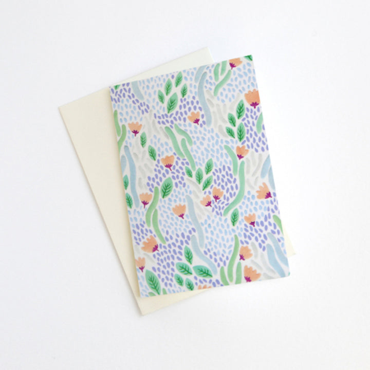 Mini Card - River of Flowers - Dodo Toucan 