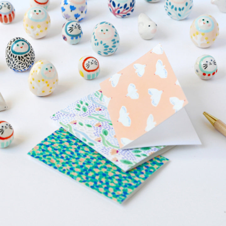 Mini Card - River of Flowers - Dodo Toucan 