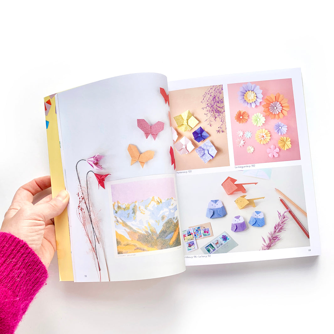 pages 18 et 19 du livre « l'origami comme par magie » tome 2 d'adeline klam