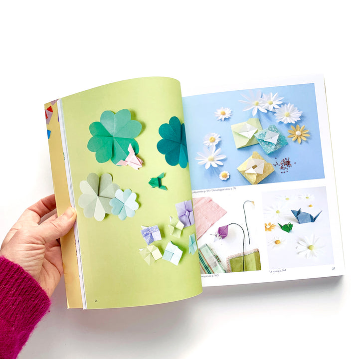 pages 26 et 27 du livre « l'origami comme par magie » tome 2 d'adeline klam