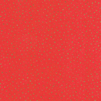 papier japonais yuzen aux motifs de neige rouge rose vif adeline klam de 10cm par 10cm