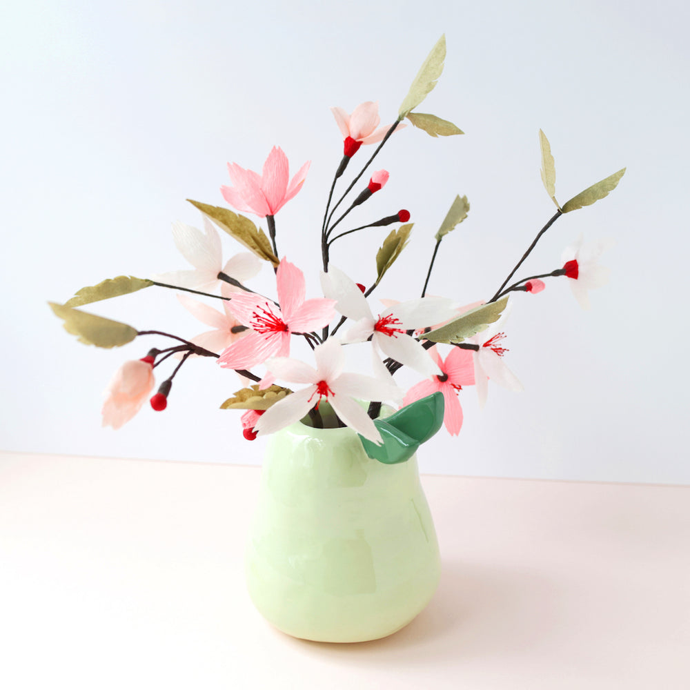 photo d'ambiance de l'atelier branche de cerisier