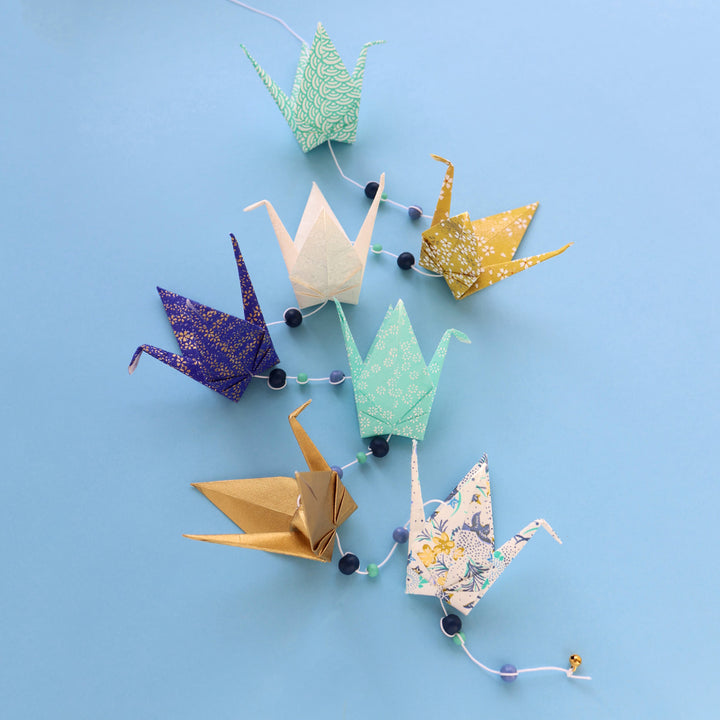 photo d'ambiance de l'atelier guirlande de grues