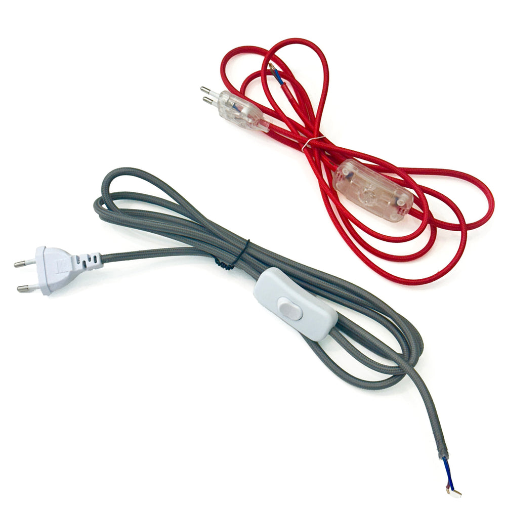 photo packshot du choix des modèles de câbles électriques pour les lampes à poser adeline klam