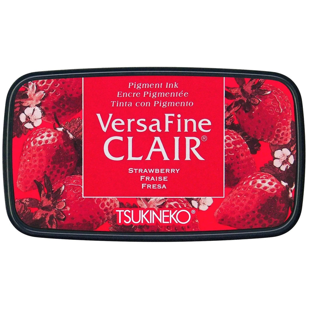 photo packshot de l'encreur rouge versafine clair « fraise »