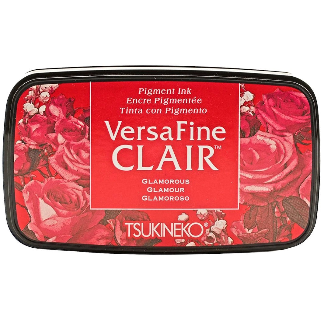 photo packshot de l'encreur rouge versafine clair « glamour »